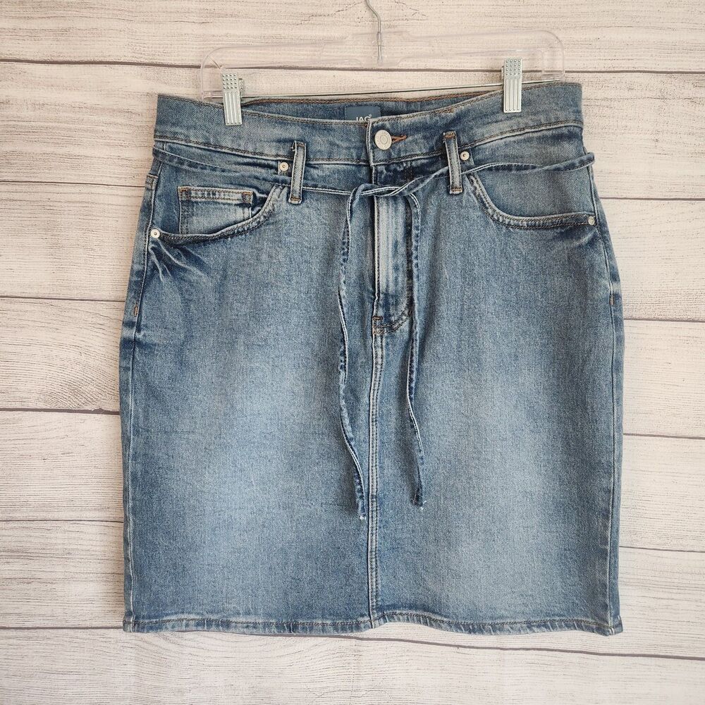 Jag womens 14 Y2K denim knee length skirt